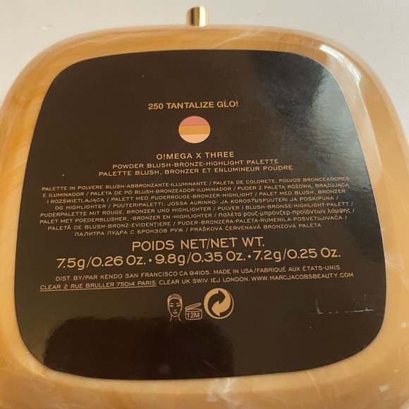 MARC JACOBS O!MEGA X THREE FACE PALLET - Picture 3 of 3